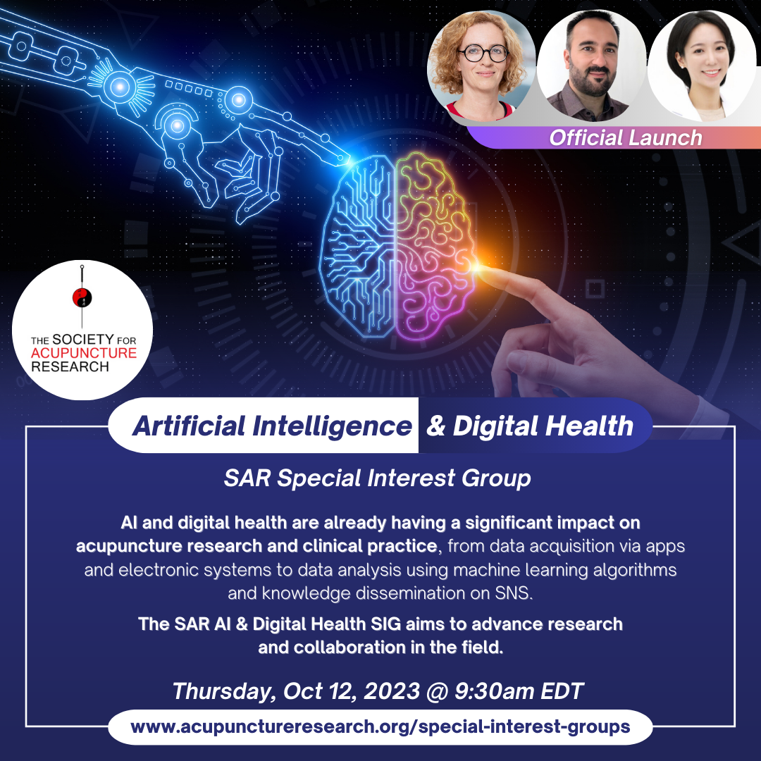 AI and Digital Health SIG - kick-off meeting